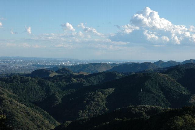 高尾山にて