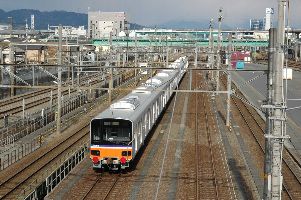 静岡貨物駅停車中