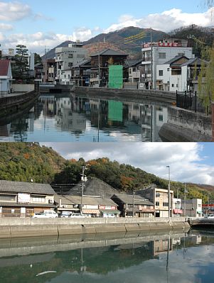 竹原市街