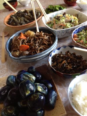 田舎の朝食