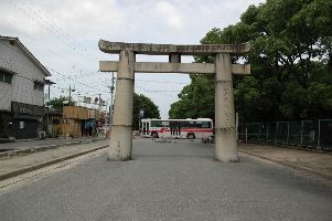 筥崎宮参道